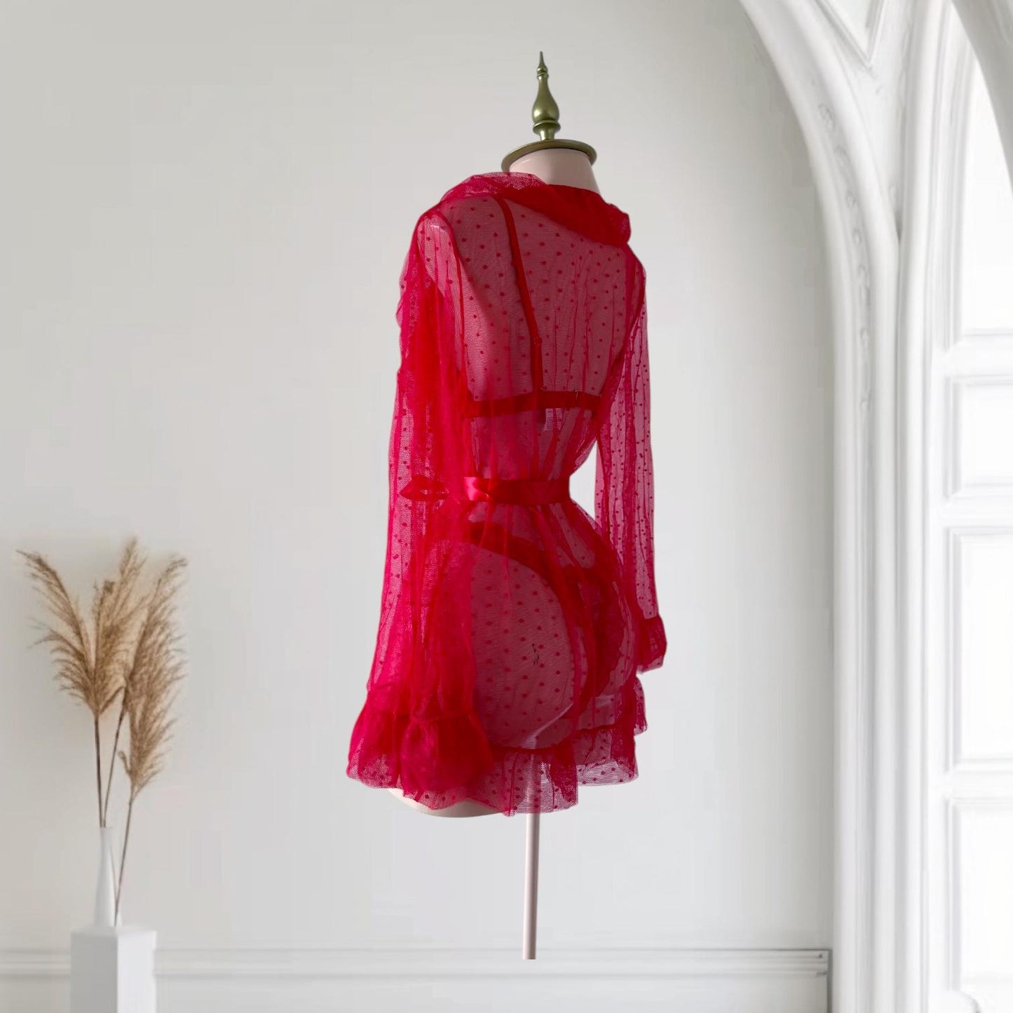 Conjunto de Pijama Rojo - Talla G