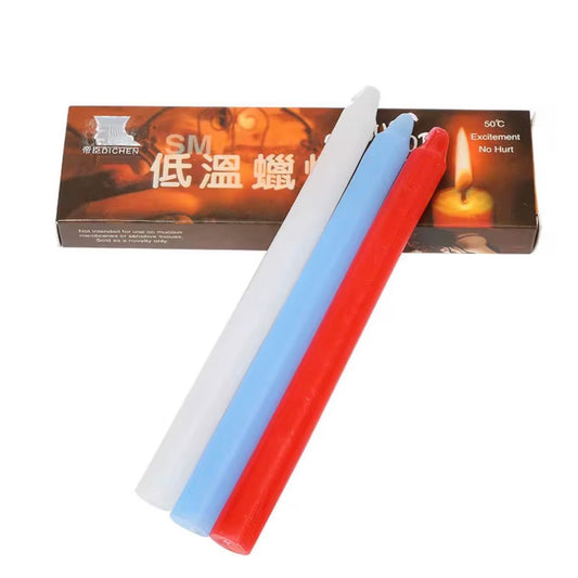 Velas BDSM de Baja Temperatura - Set de 3 Colores