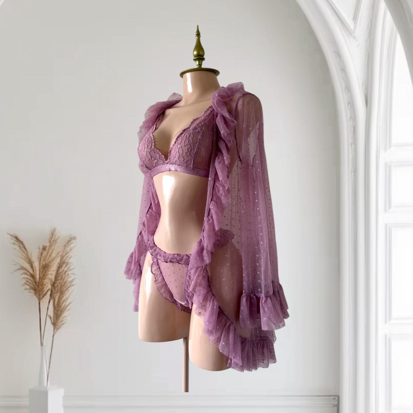 Conjunto de Pijama Lila - Talla M