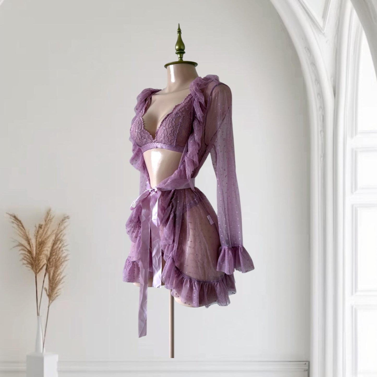 Conjunto de Pijama Lila - Talla M